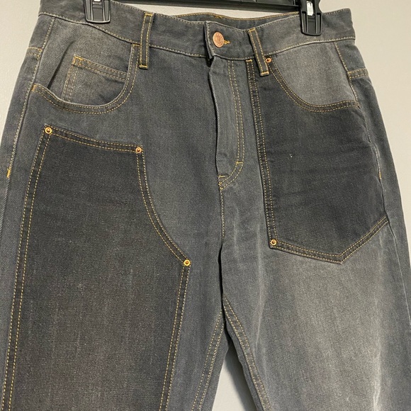 Isabel Marant Orrick Paneled High-rise Slim Jeans - Picture 8 of 9